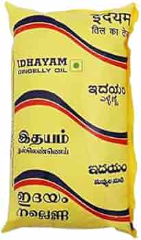 Idhayam Gingelly Oil ( Nalla Ennai ) 1L Pack